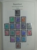 DDR ab Anfängen viel Falz im Leuchtturm Binder #MA451