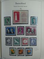 DDR ab Anfängen viel Falz im Leuchtturm Binder #MA451