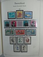 DDR ab Anfängen viel Falz im Leuchtturm Binder #MA451