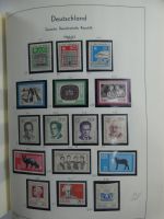 DDR ab Anfängen viel Falz im Leuchtturm Binder #MA451