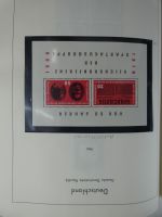 DDR ab Anfängen viel Falz im Leuchtturm Binder #MA451