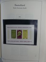 DDR ab Anfängen viel Falz im Leuchtturm Binder #MA451