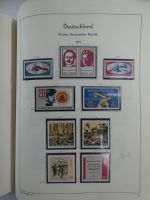DDR ab Anfängen viel Falz im Leuchtturm Binder #MA451