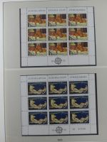 Jugoslawien Kleinbogensammlung im Lindner Binder #MA454
