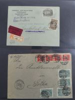 Deutsches Reich Partie von 200 gepr. Infla Belegen in 2 KA-BE Alben #MA457