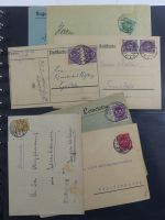 Deutsches Reich Partie von 200 gepr. Infla Belegen in 2 KA-BE Alben #MA457