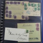 Deutsches Reich Partie von 200 gepr. Infla Belegen in 2 KA-BE Alben #MA457