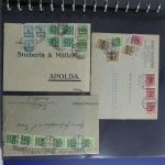 Deutsches Reich Partie von 200 gepr. Infla Belegen in 2 KA-BE Alben #MA457