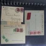 Deutsches Reich Partie von 200 gepr. Infla Belegen in 2 KA-BE Alben #MA457