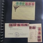 Deutsches Reich Partie von 200 gepr. Infla Belegen in 2 KA-BE Alben #MA457