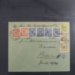 Deutsches Reich Partie von 200 gepr. Infla Belegen in 2 KA-BE Alben #MA457