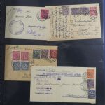 Deutsches Reich Partie von 200 gepr. Infla Belegen in 2 KA-BE Alben #MA457