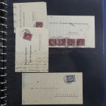 Deutsches Reich Partie von 200 gepr. Infla Belegen in 2 KA-BE Alben #MA457