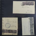 Deutsches Reich Partie von 200 gepr. Infla Belegen in 2 KA-BE Alben #MA457