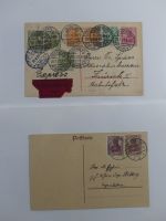 Deutsches Reich Partie von 200 gepr. Infla Belegen in 2 KA-BE Alben #MA457