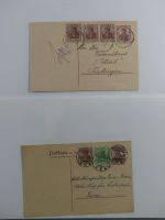 Deutsches Reich Partie von 200 gepr. Infla Belegen in 2 KA-BE Alben #MA457