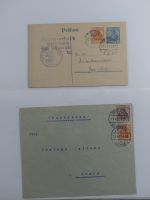 Deutsches Reich Partie von 200 gepr. Infla Belegen in 2 KA-BE Alben #MA457