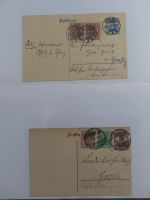 Deutsches Reich Partie von 200 gepr. Infla Belegen in 2 KA-BE Alben #MA457