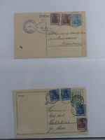 Deutsches Reich Partie von 200 gepr. Infla Belegen in 2 KA-BE Alben #MA457