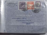 Diverse Philatelie Luftpostbriefe im Briefe Album #MA459
