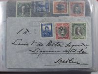 Diverse Philatelie Luftpostbriefe im Briefe Album #MA459
