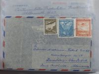 Diverse Philatelie Luftpostbriefe im Briefe Album #MA459