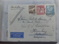 Diverse Philatelie Luftpostbriefe im Briefe Album #MA459