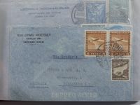 Diverse Philatelie Luftpostbriefe im Briefe Album #MA459