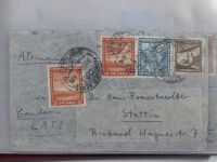 Diverse Philatelie Luftpostbriefe im Briefe Album #MA459