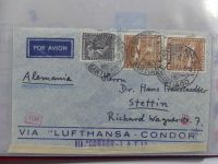 Diverse Philatelie Luftpostbriefe im Briefe Album #MA459
