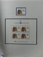 Europa Cept ab 1956-1990 ** besammelt in 4 Safe Vordruck-Alben #MA460
