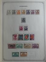 Weltweit Zwei Schwarten mit deut. Gebieten, franz. Kolonien usw. in Binde #MA461