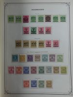 Weltweit Zwei Schwarten mit deut. Gebieten, franz. Kolonien usw. in Binde #MA461