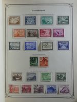 Weltweit Zwei Schwarten mit deut. Gebieten, franz. Kolonien usw. in Binde #MA461