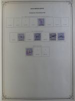 Weltweit Zwei Schwarten mit deut. Gebieten, franz. Kolonien usw. in Binde #MA461