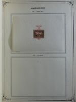 Weltweit Zwei Schwarten mit deut. Gebieten, franz. Kolonien usw. in Binde #MA461