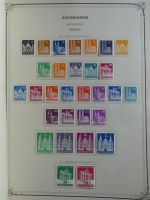 Weltweit Zwei Schwarten mit deut. Gebieten, franz. Kolonien usw. in Binde #MA461