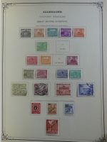 Weltweit Zwei Schwarten mit deut. Gebieten, franz. Kolonien usw. in Binde #MA461