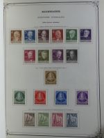 Weltweit Zwei Schwarten mit deut. Gebieten, franz. Kolonien usw. in Binde #MA461