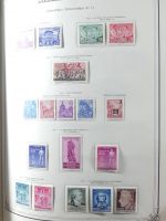 Weltweit Zwei Schwarten mit deut. Gebieten, franz. Kolonien usw. in Binde #MA461