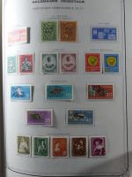 Weltweit Zwei Schwarten mit deut. Gebieten, franz. Kolonien usw. in Binde #MA461