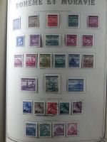 Weltweit Zwei Schwarten mit deut. Gebieten, franz. Kolonien usw. in Binde #MA461