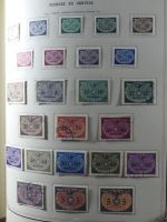 Weltweit Zwei Schwarten mit deut. Gebieten, franz. Kolonien usw. in Binde #MA461