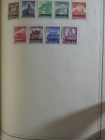 Weltweit Zwei Schwarten mit deut. Gebieten, franz. Kolonien usw. in Binde #MA461