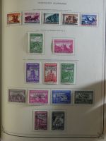 Weltweit Zwei Schwarten mit deut. Gebieten, franz. Kolonien usw. in Binde #MA461