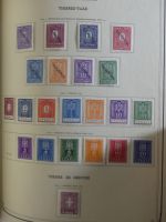 Weltweit Zwei Schwarten mit deut. Gebieten, franz. Kolonien usw. in Binde #MA461