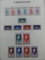 Weltweit Zwei Schwarten mit deut. Gebieten, franz. Kolonien usw. in Binde #MA461