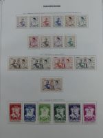 Weltweit Zwei Schwarten mit deut. Gebieten, franz. Kolonien usw. in Binde #MA461