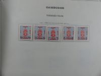 Weltweit Zwei Schwarten mit deut. Gebieten, franz. Kolonien usw. in Binde #MA461