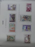 Weltweit Zwei Schwarten mit deut. Gebieten, franz. Kolonien usw. in Binde #MA461